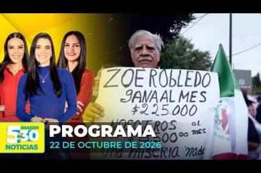 Visita nuestro sitio web: http://www.imagentv.com
No te pierdas Imagen Noticias 5:30 con Marlene Stahl, Nuria Gil y Adriana Treviño de lunes a viernes por Imagen Televisión.
TikTok 5:30: https://www.tiktok.com/@imagennoticias530
TikTok Noticias: https://www.tiktok.com/@imagennoticias
Instagram 5:30: https://www.instagram.com/imagennoticias530
Instagram Noticias: https://www.instagram.com/imagentvnoticias/
X 5:30: https://x.com/imagen530
X Noticias: https://twitter.com/ImagenNoticias_
X Televisión: https://twitter.com/ImagenTVMex
Facebook Noticias: https://www.facebook.com/ImagenTVNoticias
Aquí encontrarás la mejor información nacional e internacional de Imagen Noticias con Francisco Zea, Nacho Lozano, Crystal Mendivil, Enrique Sánchez y Paola Rojas.