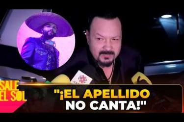 ¡Pepe Aguilar DEFIENDE a Leonardo y PIDE a la PRENSA APOYAR su CARRERA MUSICAL!
#SaleElSolTV
☀️ Programas Completos #SaleElSol: https://www.youtube.com/playlist?list=PLYnzMSw5fD7Qfhf4bSEemItedNGl2Mf_A