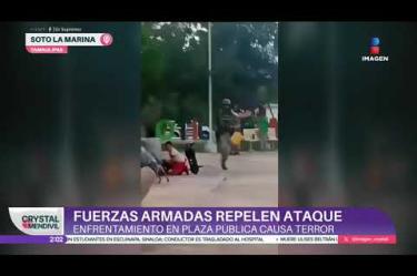 Todo esto a la vista de familias completas, lo que generó pánico entre la población, sobre todo porque había muchas niñas y niños.