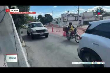 A 46 días de haber iniciado las labores de reparación del #socavón sobre la Av. Enrique Díaz de León, entre las calles La Perpetua y La Condesa en la Col. Jardines del Country, #Guadalajara, se registró la reapertura parcial del tránsito vehicular con dirección desde la Av. Ávila Camacho.