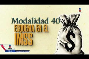 El #IMSS modificó la #Modalidad40. Ahora, los trabajadores solo podrán sumar una #UMA a su último salario cotizado para aumentar su retiro, lo que frena la posibilidad de elevar significativamente sus pensiones. ¿A quién impacta esta medida? Aquí los detalles:
#NoticiasConNachoLozano
#NoticiasImagen
¡Como nadie en la noche! #ImagenNoticias con Nacho Lozano de lunes a viernes a las 10:30 pm en el 3.1 #ImagenTelevisión.
Visita nuestro sitio Web: http://bit.ly/2nT2Wz5
Síguenos en nuestras redes:
Instagram: @imagentvnoticias
Tiktok: @imagennoticias
X: @ImagenNoticias_
Facebook: https://www.facebook.com/ImagenTVNoticias/
Aquí encontrarás la mejor información nacional e internacional de Imagen Noticias con Francisco Zea, Paola Rojas, Crystal Mendivil y Nacho Lozano.