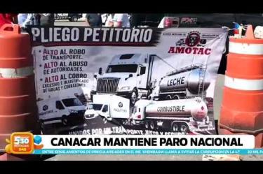 En unas cuantas horas inicia el paro nacional de la Cámara Nacional de Autotransporte de Carga, el gremio transportista exige una estrategia de seguridad en carreteras, regulación de grúas y mesas de trabajo con los tres niveles de gobierno para frenar extorsiones.
#NoticiasImagen #ImagenNoticias530
Visita nuestro sitio web: http://www.imagentv.com
No te pierdas Imagen Noticias 5:30 con Marlene Stahl, Nuria Gil y Adriana Treviño de lunes a viernes por Imagen Televisión.
TikTok 5:30: https://www.tiktok.com/@imagennoticias530
TikTok Noticias: https://www.tiktok.com/@imagennoticias
Instagram 5:30: https://www.instagram.com/imagennoticias530
Instagram Noticias: https://www.instagram.com/imagentvnoticias/
X 5:30: https://x.com/imagen530
X Noticias: https://twitter.com/ImagenNoticias_
X Televisión: https://twitter.com/ImagenTVMex
Facebook Noticias: https://www.facebook.com/ImagenTVNoticias
Aquí encontrarás la mejor información nacional e internacional de Imagen Noticias con Francisco Zea, Nacho Lozano, Crystal Mendivil, Enrique Sánchez y Paola Rojas.