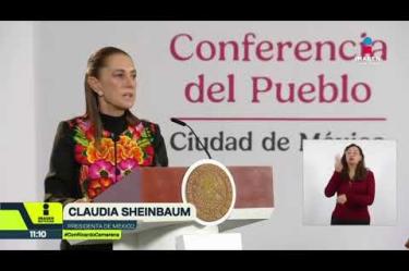 La presidenta Claudia Sheinbaum informó que esta semana se presentarán formalmente los proyectos del Gobierno federal y de Jalisco para atender la crisis del agua.