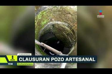 El Gobierno de Tlaquepaque clausuró un pozo artesanal en la colonia Las Juntas, utilizado para abastecer pipas de agua sin contar con los permisos correspondientes.