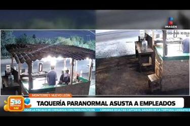 ¡El terror no solo está en las calles! Empleados de una taquería en #NuevoLeón viven a diario fenómenos paranormales que desafían toda explicación, desde ruidos y voces extrañas hasta platos que vuelan solos en plena jornada de trabajo.
#NoticiasImagen #ImagenNoticias530
Visita nuestro sitio web: http://www.imagentv.com
No te pierdas Imagen Noticias 5:30 con Marlene Stahl, Nuria Gil y Adriana Treviño de lunes a viernes por Imagen Televisión.
TikTok 5:30: https://www.tiktok.com/@imagennoticias530
TikTok Noticias: https://www.tiktok.com/@imagennoticias
Instagram 5:30: https://www.instagram.com/imagennoticias530
Instagram Noticias: https://www.instagram.com/imagentvnoticias/
X 5:30: https://x.com/imagen530
X Noticias: https://twitter.com/ImagenNoticias_
X Televisión: https://twitter.com/ImagenTVMex
Facebook Noticias: https://www.facebook.com/ImagenTVNoticias
Aquí encontrarás la mejor información nacional e internacional de Imagen Noticias con Francisco Zea, Nacho Lozano, Crystal Mendivil, Enrique Sánchez y Paola Rojas.