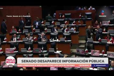 El Senado retiró de su portal información presupuestal y administrativa correspondiente al periodo de 2014 a septiembre de 2024. La medida dificulta la consulta de datos sobre nóminas, contratos y gastos legislativos.