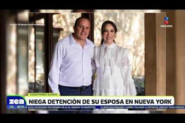 El diputado de Morena, #CuauhtémocBlanco, negó que su esposa #NataliaRezende enfrente problemas legales en Estados Unidos tras unas versiones que parecieron sobre una presunta detención en Nueva York por llevar dinero en efectivo sin declararlo.
#NoticiasImagen #LoDijoZea #ImagenNoticias
Visita nuestro sitio web: http://www.imagentv.com
No te pierdas Imagen Noticias con Francisco Zea de lunes a viernes en punto de las 6:30 am por Imagen Televisión.
TikTok: https://www.tiktok.com/@imagennoticias
Instagram Imagen Noticias con Francisco Zea: https://www.instagram.com/imagenzea
Instagram: https://www.instagram.com/imagentvnoticias/
X Imagen Noticias con Francisco Zea: https://x.com/imagenZea
X Noticias: https://twitter.com/ImagenNoticias_
X Televisión: https://twitter.com/ImagenTVMex
Facebook Imagen Noticias con Francisco Zea: https://www.facebook.com/ImagenZea/
Facebook: https://www.facebook.com/ImagenTVNoticias
Aquí encontrarás la mejor información nacional e internacional de Imagen Noticias con Francisco Zea, Nacho Lozano, Crystal Mendivil, Enrique Sánchez y Paola Rojas.