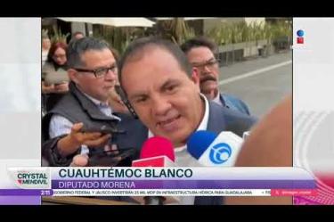 Cuauhtémoc Blanco negó que su esposa, Natalia Rezende, haya sido detenida en Estados Unidos. Versiones periodísticas señalan que fue retenida en Nueva York y que le revocaron la visa.