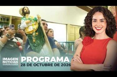 No te pierdas Imagen Noticias Guadalajara con Carolina Martínez de lunes a viernes en punto de las 2:30 p.m. en el 3.1 por Imagen Televisión Guadalajara.

#NoticiasImagen

Síguenos en nuestras redes:
Instagram: https://www.instagram.com/imagentvgdl/
TikTok: https://www.tiktok.com/@imagennoticias
Twitter: https://twitter.com/ImagenTVGDL
Facebook: https://www.facebook.com/ImagenTVGDL/

Visita nuestro sitio Web: https://www.imagentv.com/guadalajara

Mantente siempre informado con las noticias sobre los acontecimientos más importantes a nivel nacional con Erick Breguer, Carolina Martínez y Ricardo Camarena.

¡Déjanos tus comentarios, da like, comparte y suscríbete!