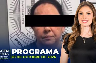 No te pierdas Imagen Noticias #Monterrey con #BrisseidaMoya de lunes a viernes por Imagen Televisión Monterrey.
Síguenos en nuestras redes
Instagram: https://www.instagram.com/imagentvmonterrey/
Twitter: https://twitter.com/ImagenTVMTY
Facebook: https://www.facebook.com/ImagenTVMTY/
Mantente siempre informado con las noticias sobre los acontecimientos más importantes a nivel nacional con Claudia Ovalle y Brenda Cavazos.
¡Dale like y suscríbete!