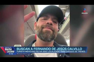 Fernando Calvillo, un turista mexicano que viajaba solo de Toledo a Sevilla, está desaparecido tras el choque de trenes de alta velocidad en #España. Su hermana confirmó a #ImagenNoticias de la Noche que iba en el convoy de Renfe y no figura en la lista de hospitales.
#NoticiasConNachoLozano
#NoticiasImagen
¡Como nadie en la noche! #ImagenNoticias con Nacho Lozano de lunes a viernes a las 10:30 pm en el 3.1 #ImagenTelevisión.
Visita nuestro sitio Web: http://bit.ly/2nT2Wz5
Síguenos en nuestras redes:
Instagram: @imagentvnoticias
Tiktok: @imagennoticias
X: @ImagenNoticias_
Facebook: https://www.facebook.com/ImagenTVNoticias/
Aquí encontrarás la mejor información nacional e internacional de Imagen Noticias con Francisco Zea, Paola Rojas, Crystal Mendivil y Nacho Lozano.