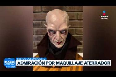 Aracely Barragán mezcla el arte del maquillaje con elementos de la cultura popular de Halloween. 

No te pierdas Imagen Noticias Monterrey con Brenda Cavazos de lunes a viernes por Imagen Televisión Monterrey.

Síguenos en nuestras redes
Instagram: https://www.instagram.com/imagentvmonterrey/
Twitter: https://twitter.com/ImagenTVMTY
Facebook: https://www.facebook.com/ImagenTVMTY/

Mantente siempre informado con las noticias sobre los acontecimientos más importantes a nivel nacional con Claudia Ovalle y Brenda Cavazos.


¡Dale like y suscríbete!
