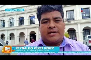 ¡Un nuevo ataque contra un activista sacude a #Chiapas! El defensor de derechos humanos, Reynaldo Pérez Pérez, fue asesinado a balazos en la comunidad de #Yabteclum, dos hombres le dispararon mientras se encontraba en un taller mecánico.
#NoticiasImagen #ImagenNoticias530
Visita nuestro sitio web: http://www.imagentv.com
No te pierdas Imagen Noticias 5:30 con Marlene Stahl, Nuria Gil y Adriana Treviño de lunes a viernes por Imagen Televisión.
TikTok 5:30: https://www.tiktok.com/@imagennoticias530
TikTok Noticias: https://www.tiktok.com/@imagennoticias
Instagram 5:30: https://www.instagram.com/imagennoticias530
Instagram Noticias: https://www.instagram.com/imagentvnoticias/
X 5:30: https://x.com/imagen530
X Noticias: https://twitter.com/ImagenNoticias_
X Televisión: https://twitter.com/ImagenTVMex
Facebook Noticias: https://www.facebook.com/ImagenTVNoticias
Aquí encontrarás la mejor información nacional e internacional de Imagen Noticias con Francisco Zea, Nacho Lozano, Crystal Mendivil, Enrique Sánchez y Paola Rojas.