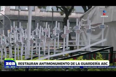 El antimonumento de la #GuarderíaABC que se encuentra afuera de la Suprema Corte de Justicia de la Nación (#SCJN) fue restaurado hace unos días porque será parte de una producción cinematográfica dirigida por #GaelGarcía.
#NoticiasImagen #LoDijoZea #ImagenNoticias