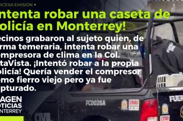 Ladrón intenta robar a la propia policía en Monterrey. Fue detenido por las autoridades.
No te pierdas Imagen Noticias #Monterrey con #BrisseidaMoya de lunes a viernes por Imagen Televisión Monterrey.
Síguenos en nuestras redes
Instagram: https://www.instagram.com/imagentvmonterrey/
Twitter: https://twitter.com/ImagenTVMTY
Facebook: https://www.facebook.com/ImagenTVMTY/
Mantente siempre informado con las noticias sobre los acontecimientos más importantes a nivel nacional con Claudia Ovalle y Brenda Cavazos.
¡Dale like y suscríbete!