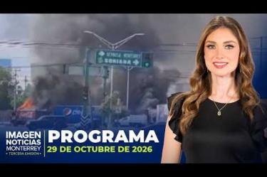 No te pierdas Imagen Noticias #Monterrey con #BrisseidaMoya de lunes a viernes por Imagen Televisión Monterrey.
Síguenos en nuestras redes
Instagram: https://www.instagram.com/imagentvmonterrey/
Twitter: https://twitter.com/ImagenTVMTY
Facebook: https://www.facebook.com/ImagenTVMTY/
Mantente siempre informado con las noticias sobre los acontecimientos más importantes a nivel nacional con Claudia Ovalle y Brenda Cavazos.
¡Dale like y suscríbete!