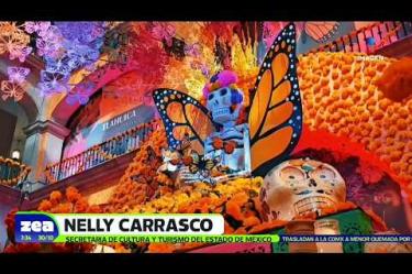 Con una monumental ofrenda dedicada a la mariposa monarca y a los pueblos originarios, rinden tributo a las tradiciones de #DíaDeMuertos en Toluca.
#LoDijoZea #NoticiasImagen