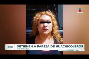 Una pareja fue detenida en Apodaca por presuntamente robar hidrocarburo de un ducto de Pemex, al que estaba conectada una pipa mediante una manguera.