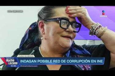 La ASF y el OIC del INE investigan una red de corrupción en contratos de material electoral en el país. Tras detectar triangulación de recursos y simulaciones de licitación por 9 mdp en la gestión de Guadalupe Taddei, señalan a 20 organismos locales. 

#NoticiasConNachoLozano
#NoticiasImagen 

¡Como nadie en la noche! #ImagenNoticias con Nacho Lozano de lunes a viernes a las 10:30 pm en el 3.1 #ImagenTelevisión. 

Visita nuestro sitio Web: http://bit.ly/2nT2Wz5 

Síguenos en nuestras redes: 
Instagram: @imagentvnoticias 
Tiktok: @imagennoticias 
X: @ImagenNoticias_ 
Facebook: https://www.facebook.com/ImagenTVNoticias/ 

Aquí encontrarás la mejor información nacional e internacional de Imagen Noticias con Francisco Zea, Paola Rojas, Crystal Mendivil y Nacho Lozano.