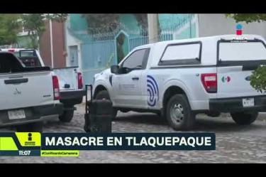 Un matrimonio de adultos mayores y su hijo de aproximadamente 40 años fueron ejecutados a balazos durante la madrugada de este viernes al interior de su domicilio en la Col. Las Liebres, en San Pedro #Tlaquepaque.
Síguenos en nuestras redes:
#NoticiasImagen
Instagram: https://www.instagram.com/imagentvgdl/
TikTok: https://www.tiktok.com/@imagennoticias
Twitter: https://twitter.com/ImagenTVGDL
Facebook: https://www.facebook.com/ImagenTVGDL/
Visita nuestro sitio Web: https://www.imagentv.com/guadalajara
Mantente siempre informado con las noticias sobre los acontecimientos más importantes a nivel nacional con Ricardo Camarena.
¡Déjanos tus comentarios, da like, comparte y suscríbete!