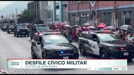 Familias enteras se dieron cita en el centro de la ciudad para disfrutar del desfile cívico-militar en Monterrey. 

 No te pierdas Imagen Noticias Monterrey con Claudia Ovalle de lunes a viernes por Imagen Televisión Monterrey.
 
Síguenos en nuestras redes
Instagram: https://www.instagram.com/imagentvmonterrey/
Twitter: https://twitter.com/ImagenTVMTY
Facebook: https://www.facebook.com/ImagenTVMTY/

Mantente siempre informado con las noticias sobre los acontecimientos más importantes a nivel nacional con Claudia Ovalle y Brenda Cavazos.


¡Dale like y suscríbete!