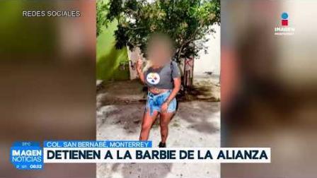 La Barbie de la Alianza fue detenida en Monterrey en compañía de dos personas. 

No te pierdas Imagen Noticias Monterrey con Brenda Cavazos de lunes a viernes por Imagen Televisión Monterrey.

Síguenos en nuestras redes
Instagram: https://www.instagram.com/imagentvmonterrey/
Twitter: https://twitter.com/ImagenTVMTY
Facebook: https://www.facebook.com/ImagenTVMTY/

Mantente siempre informado con las noticias sobre los acontecimientos más importantes a nivel nacional con Claudia Ovalle y Brenda Cavazos.


¡Dale like y suscríbete!
