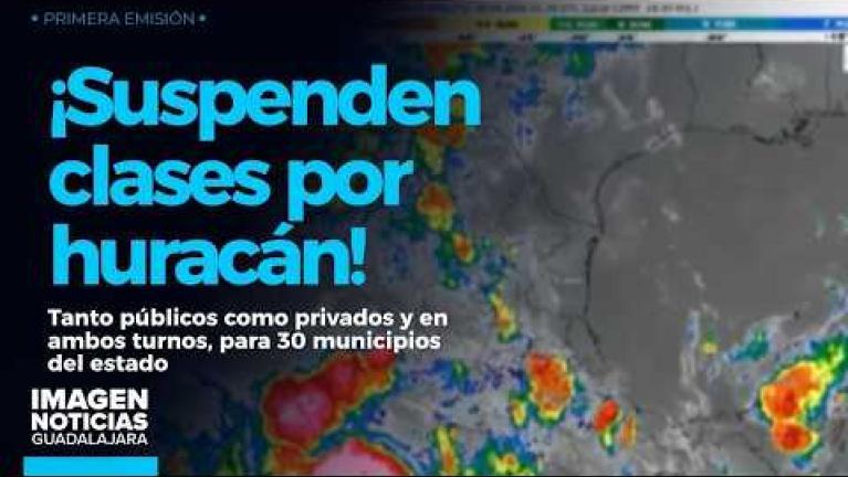 La Secretaría de Educación de #Jalisco anunció la suspensión indefinida de clases en todos los niveles educativos, tanto públicos como privados y en ambos turnos, para 30 municipios del estado debido al avance del #HuracánRachel de categoría 1.

#NoticiasImagen

Síguenos en nuestras redes:

Instagram: https://www.instagram.com/imagentvgdl/
TikTok: https://www.tiktok.com/@imagennoticias
Twitter: https://twitter.com/ImagenTVGDL
Facebook: https://www.facebook.com/ImagenTVGDL/
Visita nuestro sitio Web: https://www.imagentv.com/guadalajara

Mantente siempre informado con las noticias sobre los acontecimientos más importantes a nivel nacional con Erick Breguer.

¡Déjanos tus comentarios, da like, comparte y suscríbete!