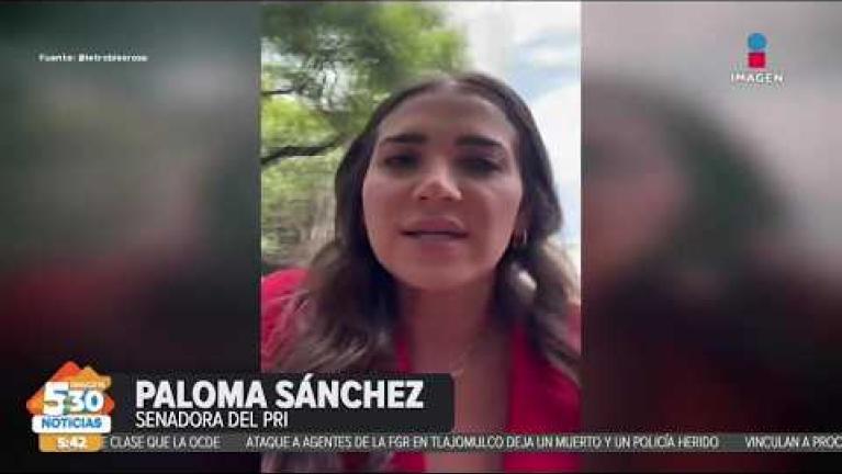 La senadora del PRI, Paloma Sánchez, acudió al Senado para entregar más de 20 mil firmas que recolectaron para pedir que se le quite el fuero a #EnriqueInzunza, señalado por el Departamento de Justicia de Estados Unidos por presuntos vínculos con organizaciones criminales. 

#NoticiasImagen #ImagenNoticias530 Visita nuestro sitio web: http://www.imagentv.com

No te pierdas Imagen Noticias 5:30 con Marlene Stahl, Nuria Gil y Adriana Treviño de lunes a viernes por Imagen Televisión.

TikTok 5:30: https://www.tiktok.com/@imagennoticias530 
TikTok Noticias: https://www.tiktok.com/@imagennoticias

Instagram 5:30: https://www.instagram.com/imagennoticias530 
Instagram Noticias: https://www.instagram.com/imagentvnoticias/

X 5:30: https://x.com/imagen530 
X Noticias: https://twitter.com/ImagenNoticias_
X Televisión: https://twitter.com/ImagenTVMex
 
Facebook Noticias: https://www.facebook.com/ImagenTVNoticias
 
Aquí encontrarás la mejor información nacional e internacional de Imagen Noticias con Francisco Zea, Nacho Lozano, Crystal Mendivil, Enrique Sánchez y Paola Rojas.